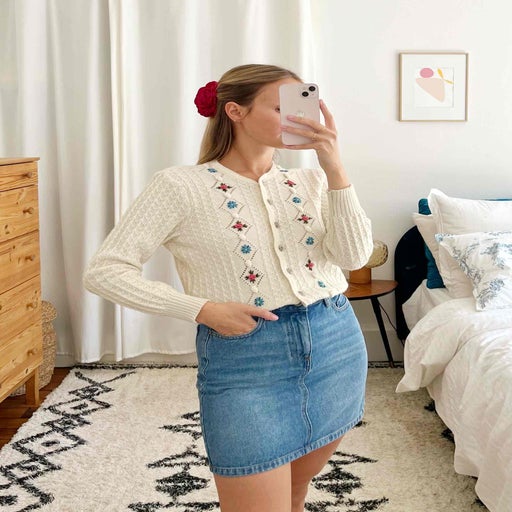 Cardigan en laine