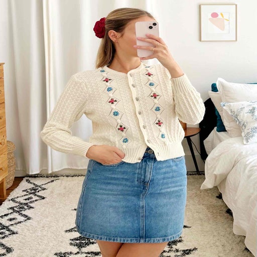 Cardigan en laine