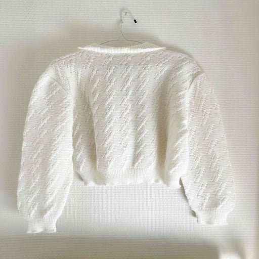 Cardigan blanc