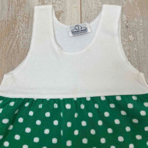 Robe à pois en laine