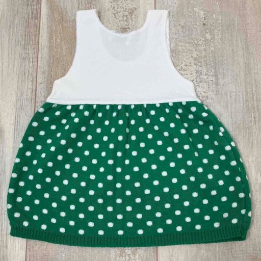 Robe à pois en laine