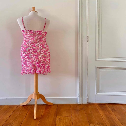 Robe nuisette en soie