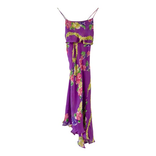 Backless slip dress