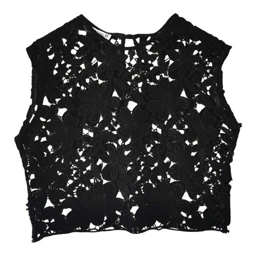 Crop top à fleurs
