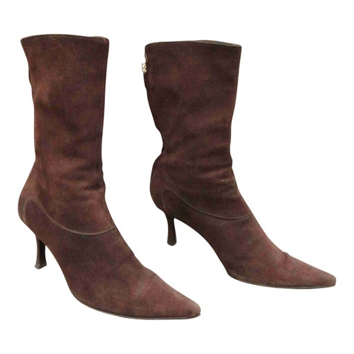 Bottines en daim