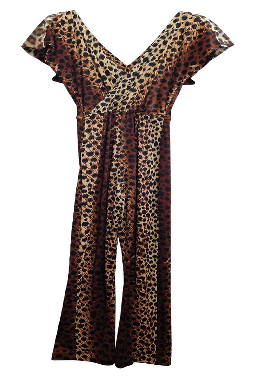leopard jumpsuit