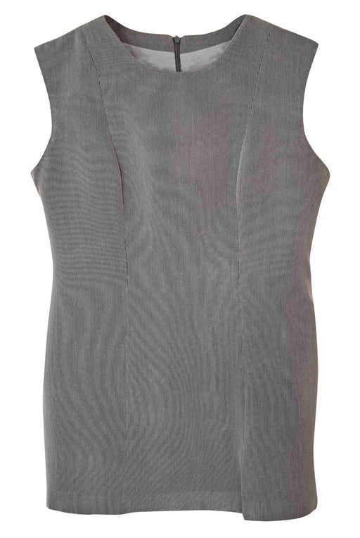 Gray cotton dress