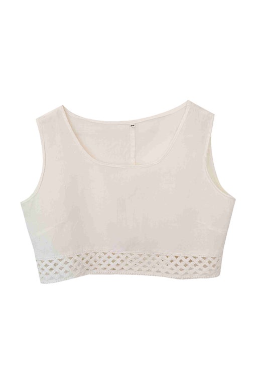 Linen crop top