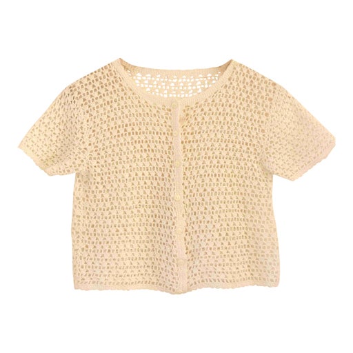 Crochet crop top