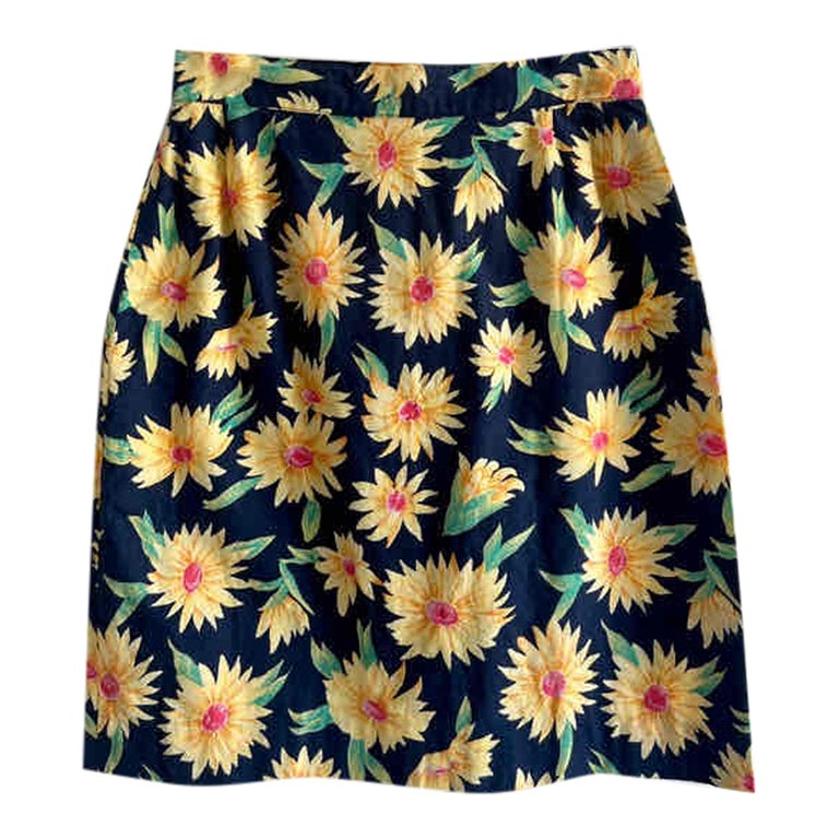 Mini jupe en coton 