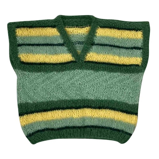 Pull sans manches en laine