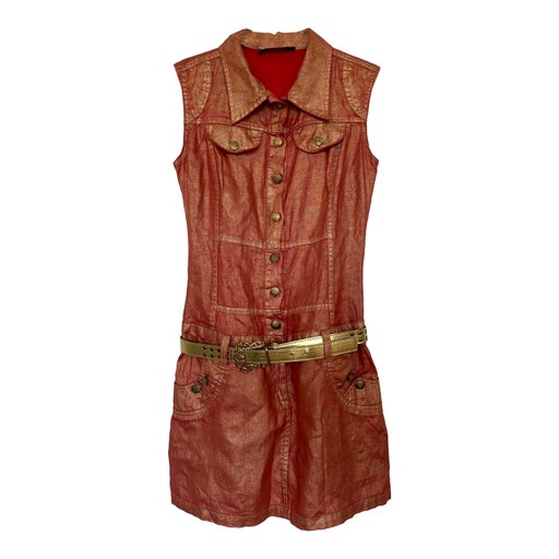 Cotton mini dress