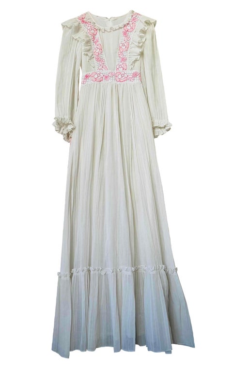 Long cotton dress