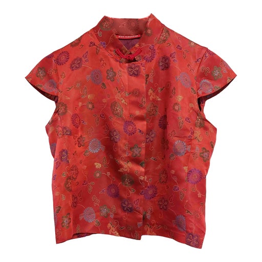 Top à fleurs