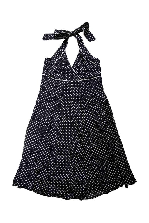 Halter dress with polka dots