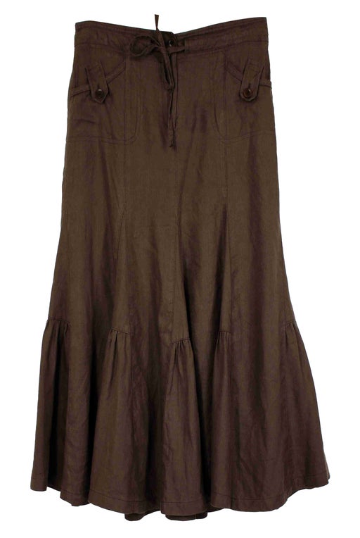 linen skirt