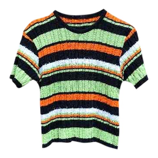 Pull à manches courte