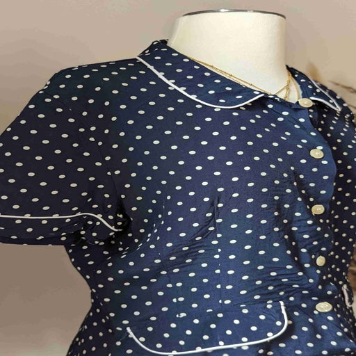 Blouse à pois