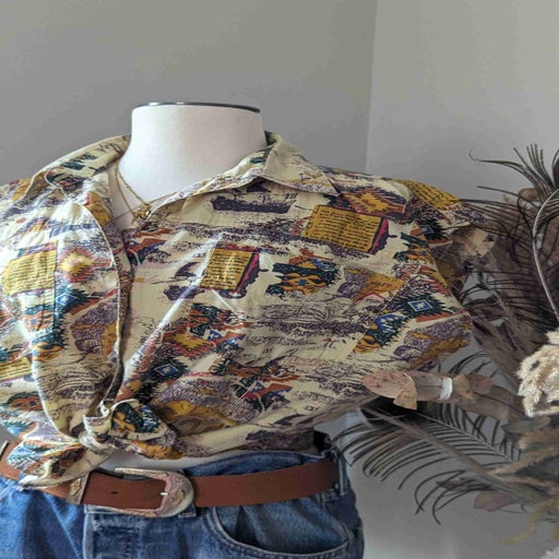 Chemise à nouer en coton