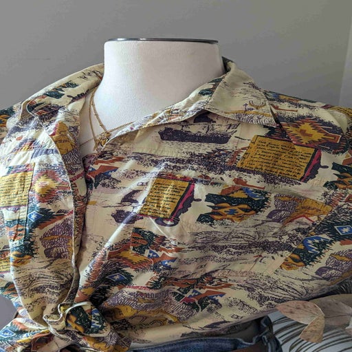 Chemise à nouer en coton