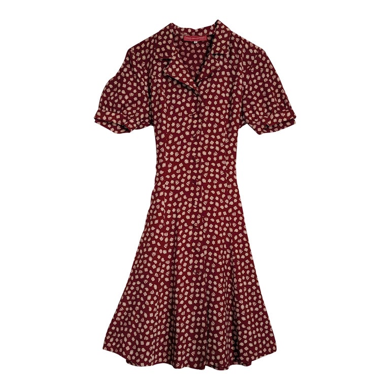Robe à pois