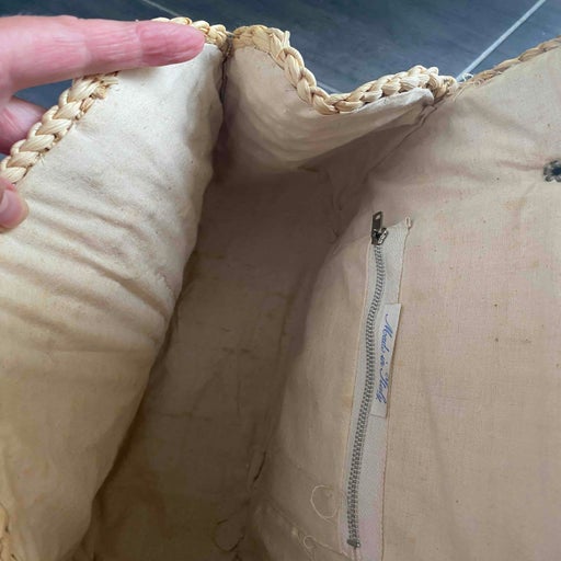 Sac à main en paille