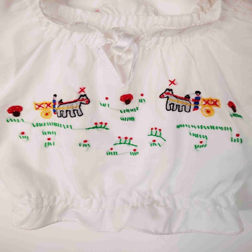 Blouse brodée 