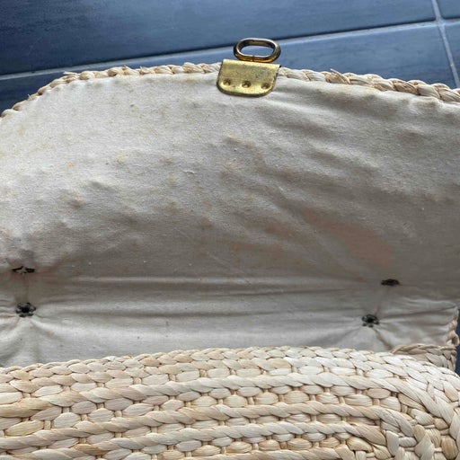 Sac à main en paille