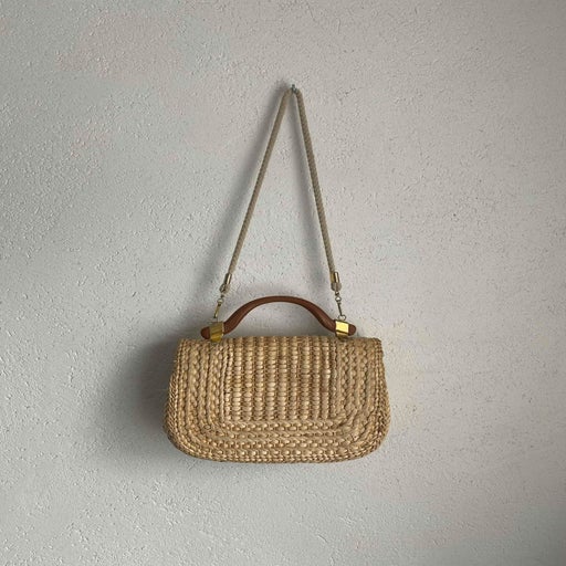 Sac à main en paille
