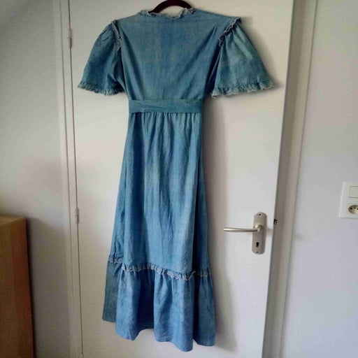 Robe longue en coton