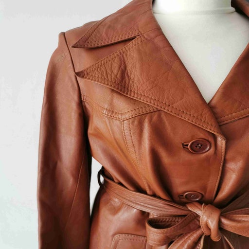 Blazer en cuir