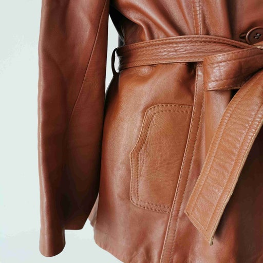 Blazer en cuir