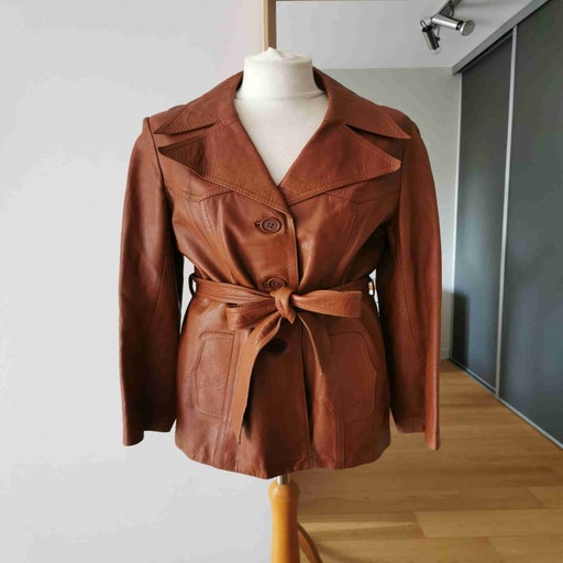 Blazer en cuir
