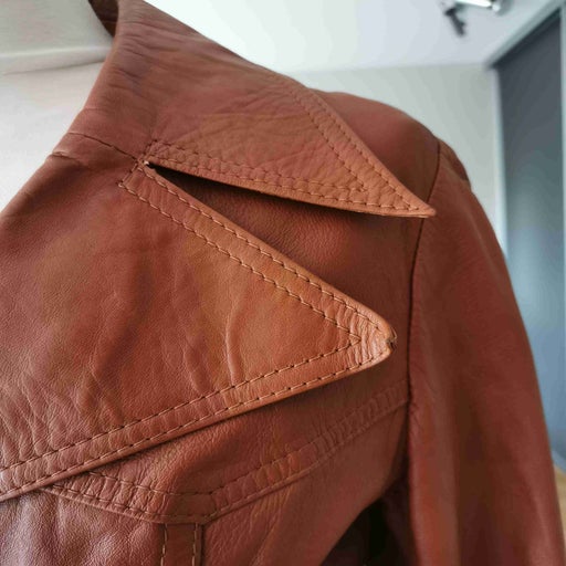 Blazer en cuir
