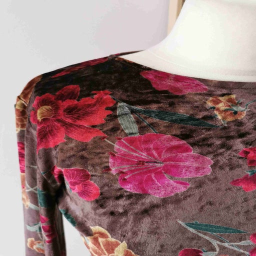 Top en velours