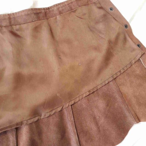 Mini jupe en daim