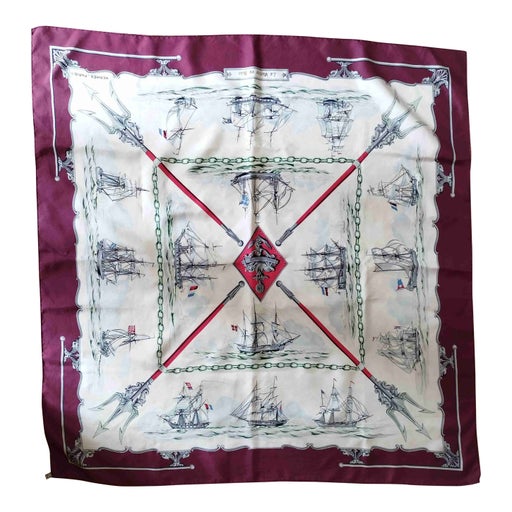 Hermès silk scarf