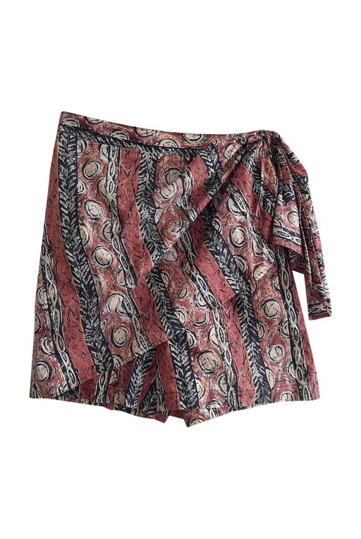 Jupe short portefeuille