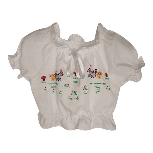 Blouse brodée 