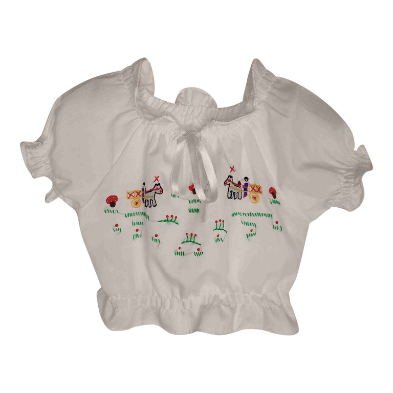 Blouse brodée 