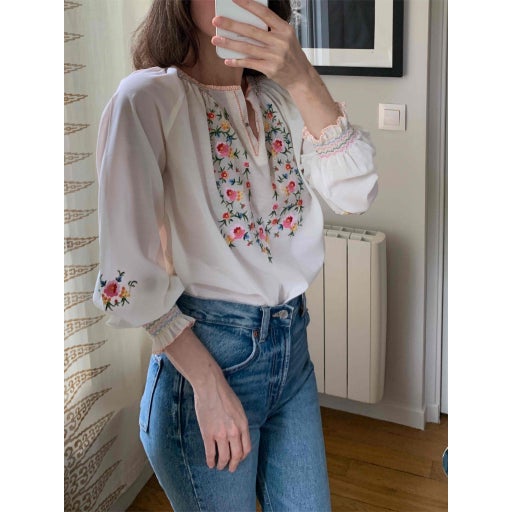 Blouse en coton