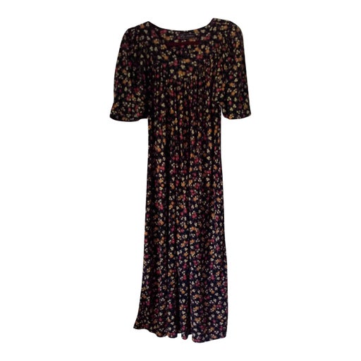 Robe longue en coton 