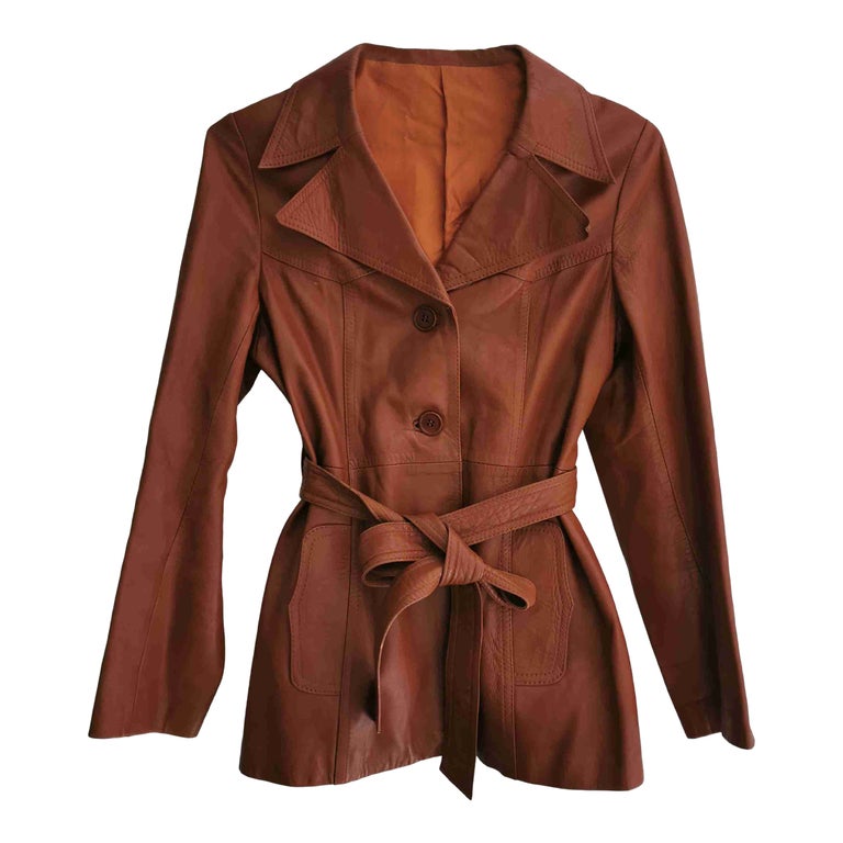 Blazer en cuir