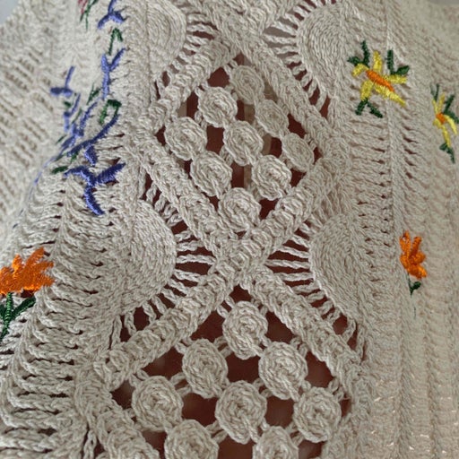 Crop top en crochet