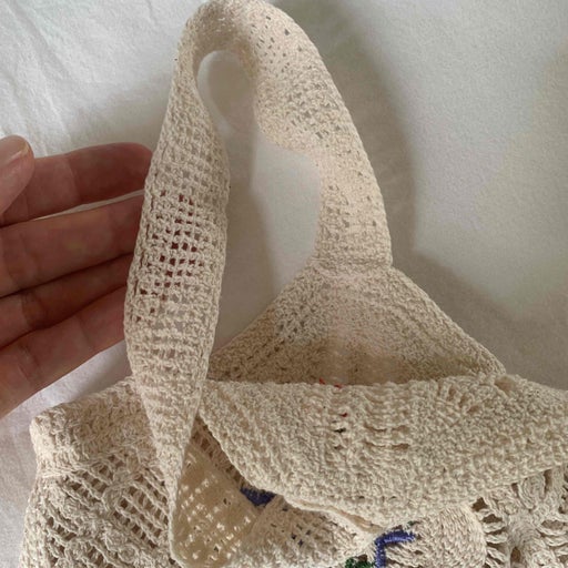 Crop top en crochet