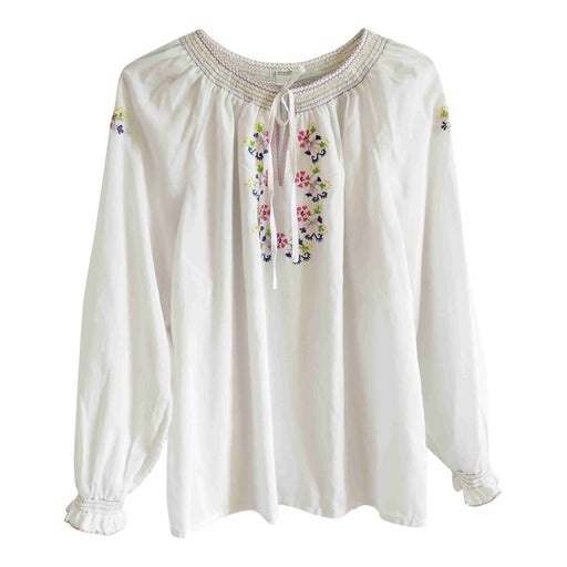 Blouse brodée