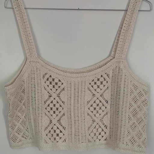 Crop top en crochet