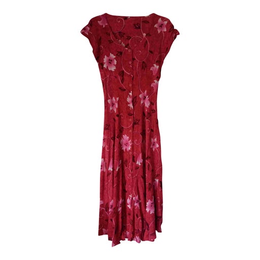 Robe longue en coton