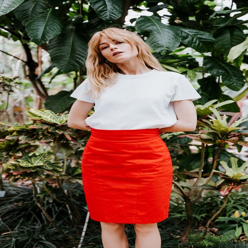 Cotton skirt