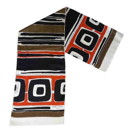 Jean Patou silk scarf